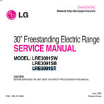 LG – 30 Cu. Ft. Standard-Depth 4-Door French Door Refrigerator – Service Manual – MFL72005002
